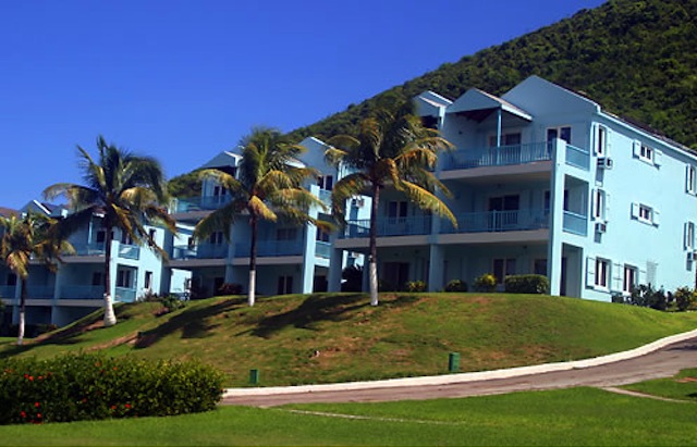 View of the condos at Timothy Beach Resort